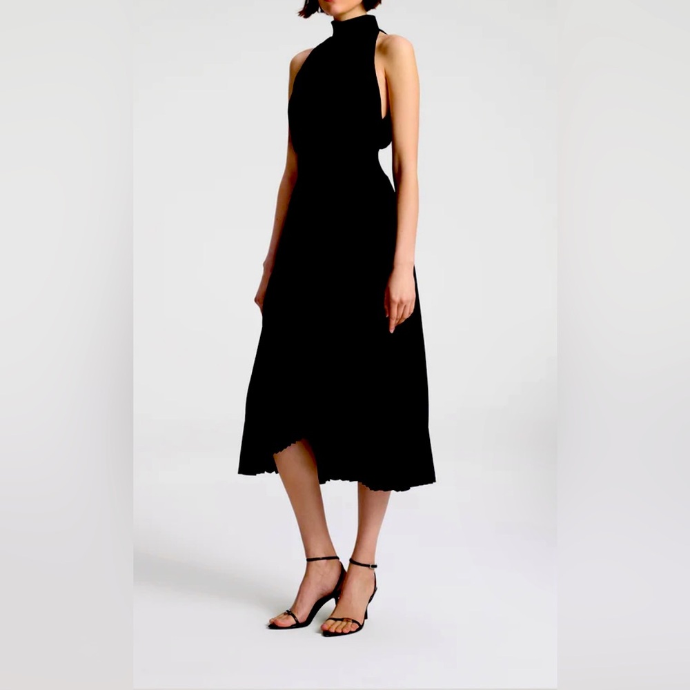 Elegant ALC Black Halter Dress